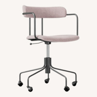 West Elm Purple Office Chair