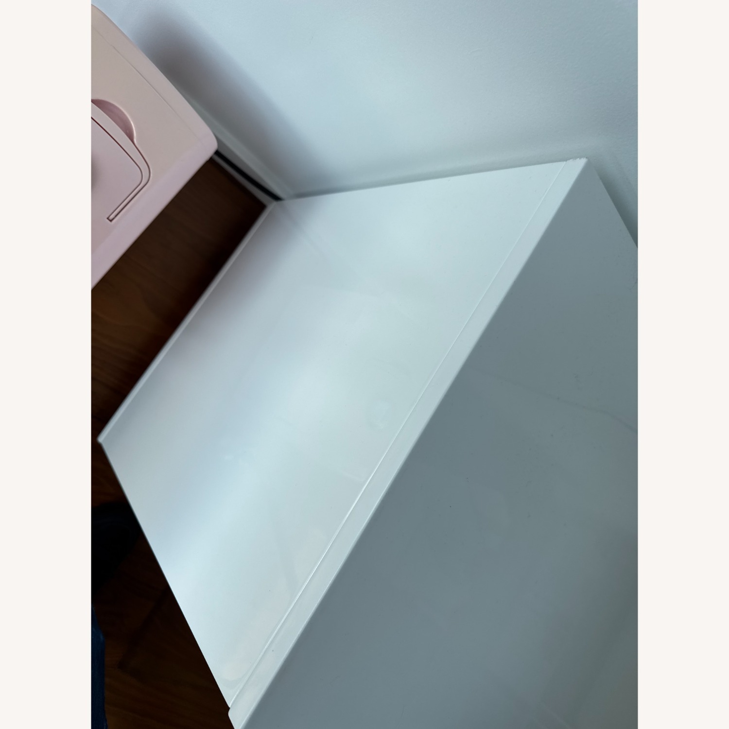 CB2 White Wood Sideboard - image-4