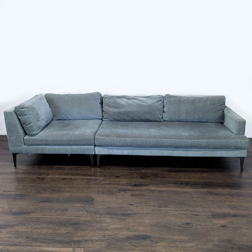 Used West Elm Andes 3-Seat Modern Grey Sofa for sale on AptDeco