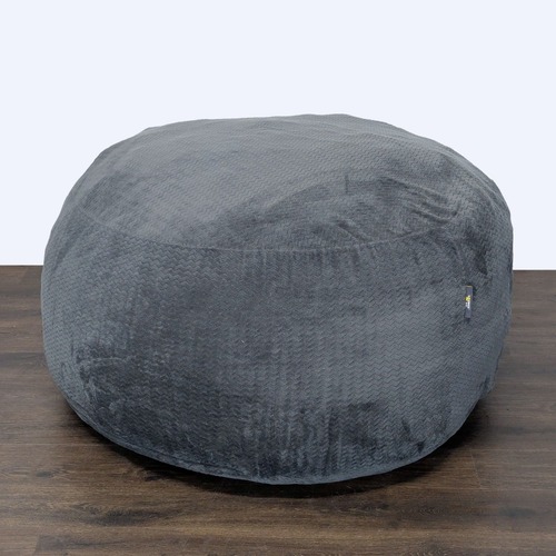 Used Lounge & Co. Soft Gray Bean Bag Chair for sale on AptDeco
