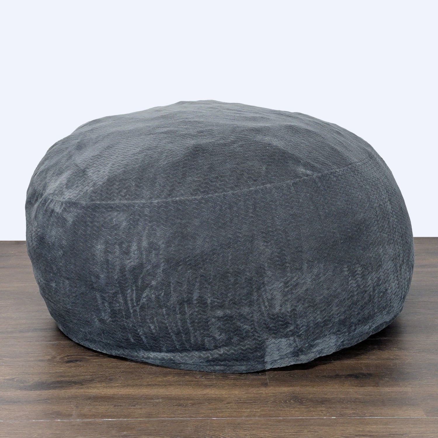 Lounge & Co. Soft Gray Bean Bag Chair - image-2