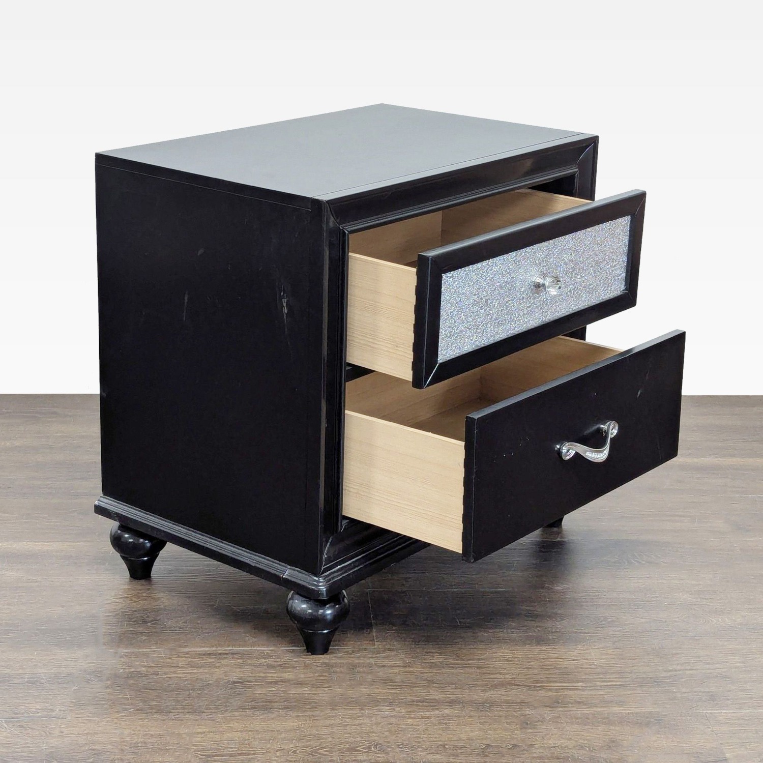 Coaster Barzini Two Drawer Nightstand - image-5
