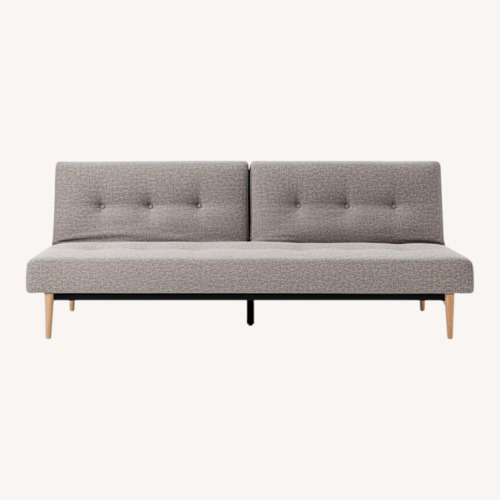 Used West Elm Light Gray Fabric Sleeper Sofa for sale on AptDeco