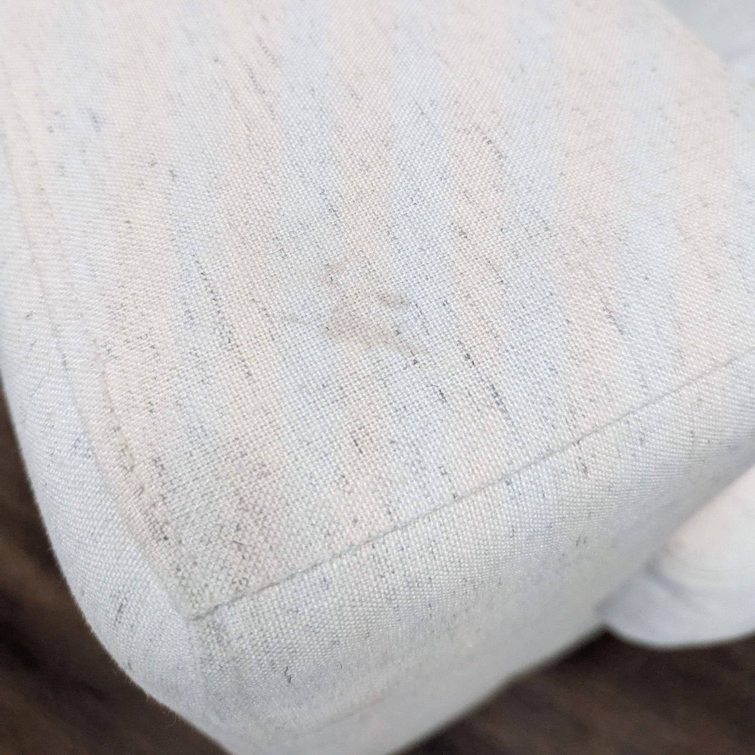 West Elm Newport 3-Seat Modern Cream Sofa - image-9