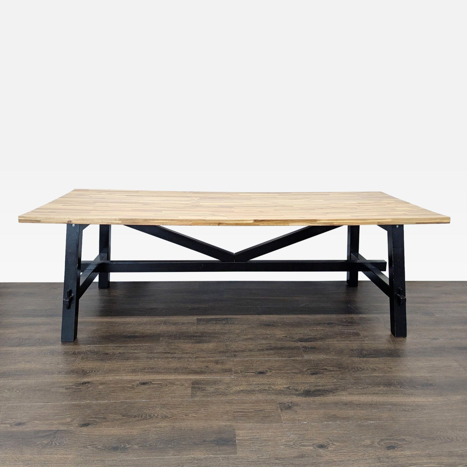 IKEA Skogsta Acacia Wood Dining Table - image-4