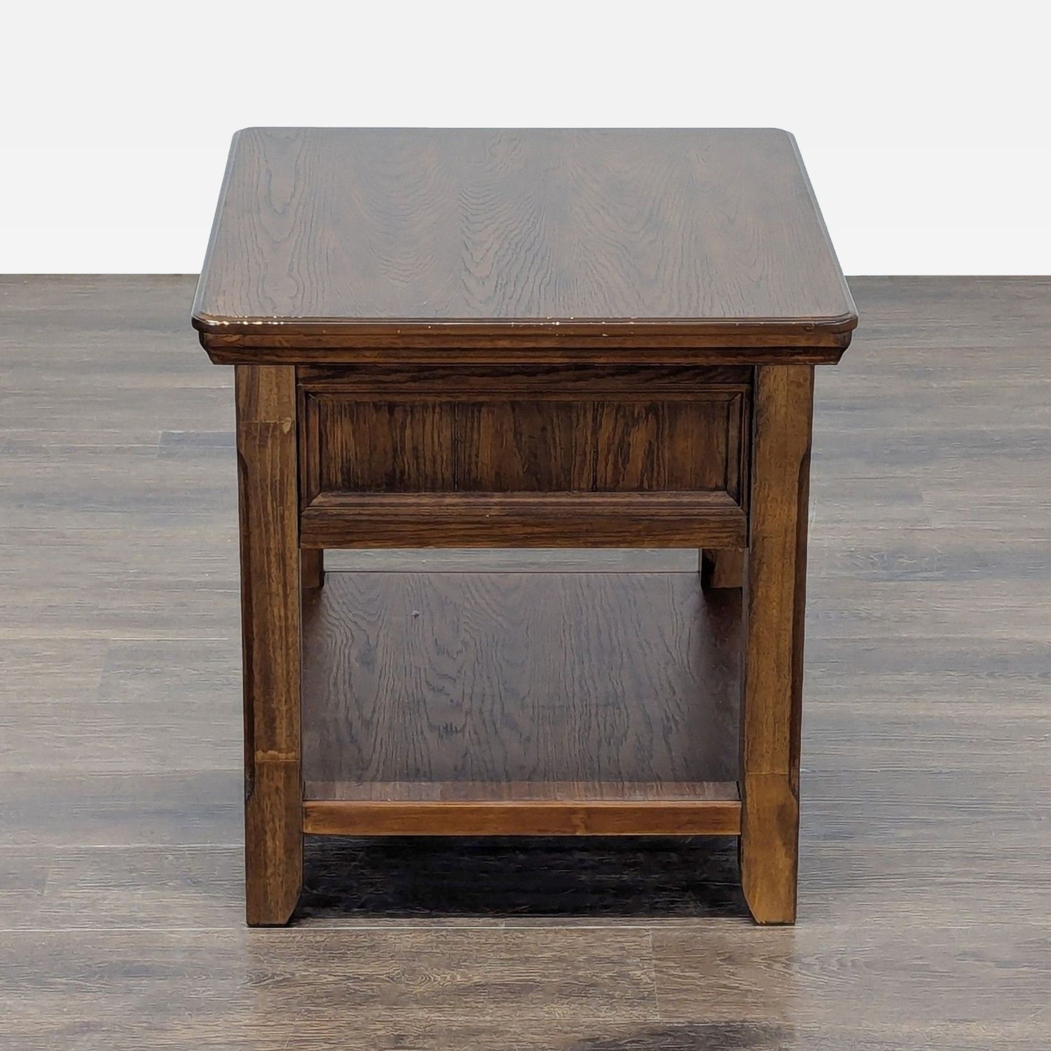 Ashley Furniture Woodboro End Table with Shelf - image-11