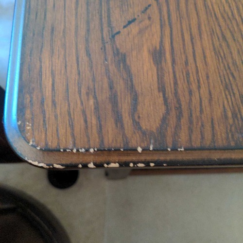 Used Ashley Furniture Woodboro End Table with Shelf for sale on AptDeco