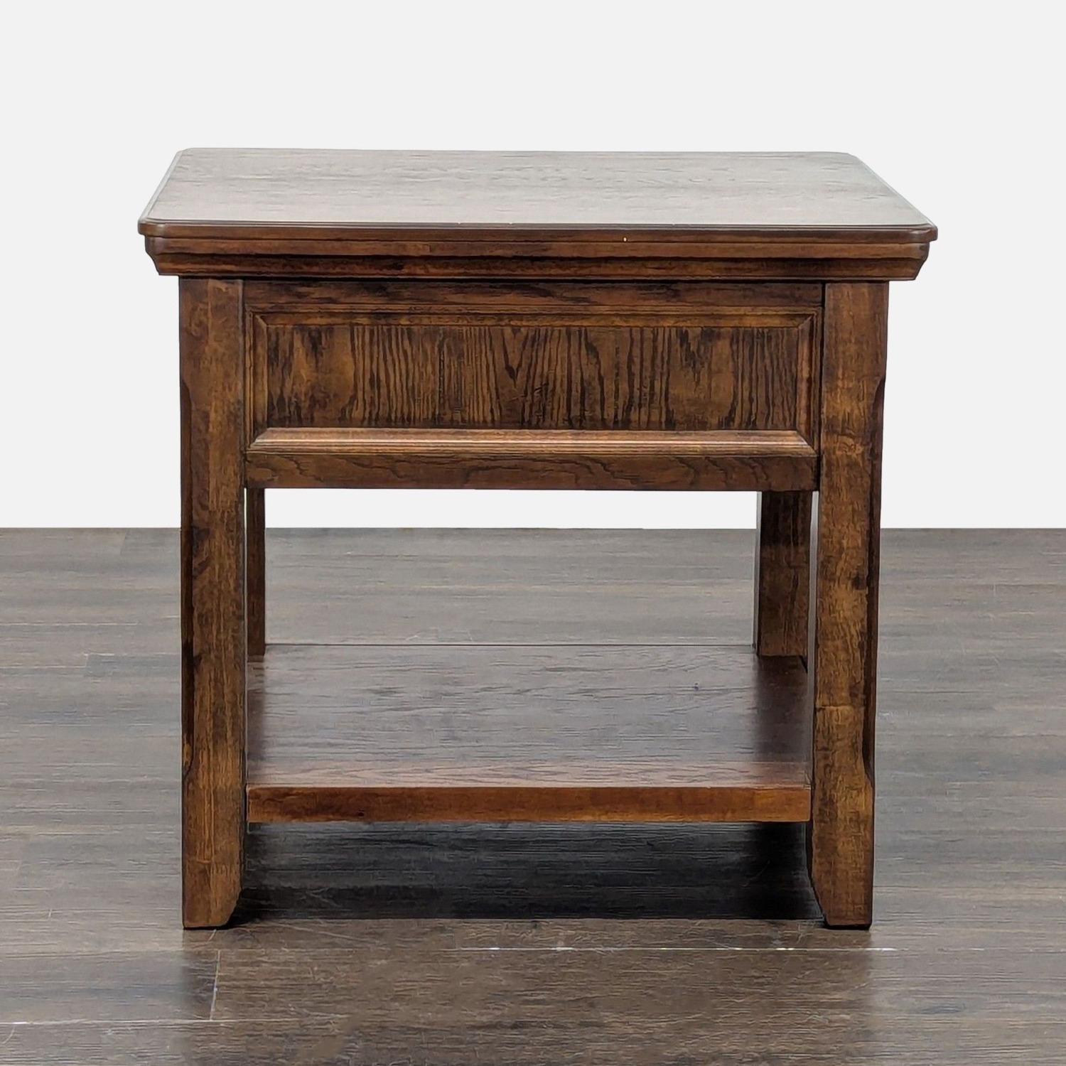 Ashley Furniture Woodboro End Table with Shelf - image-7