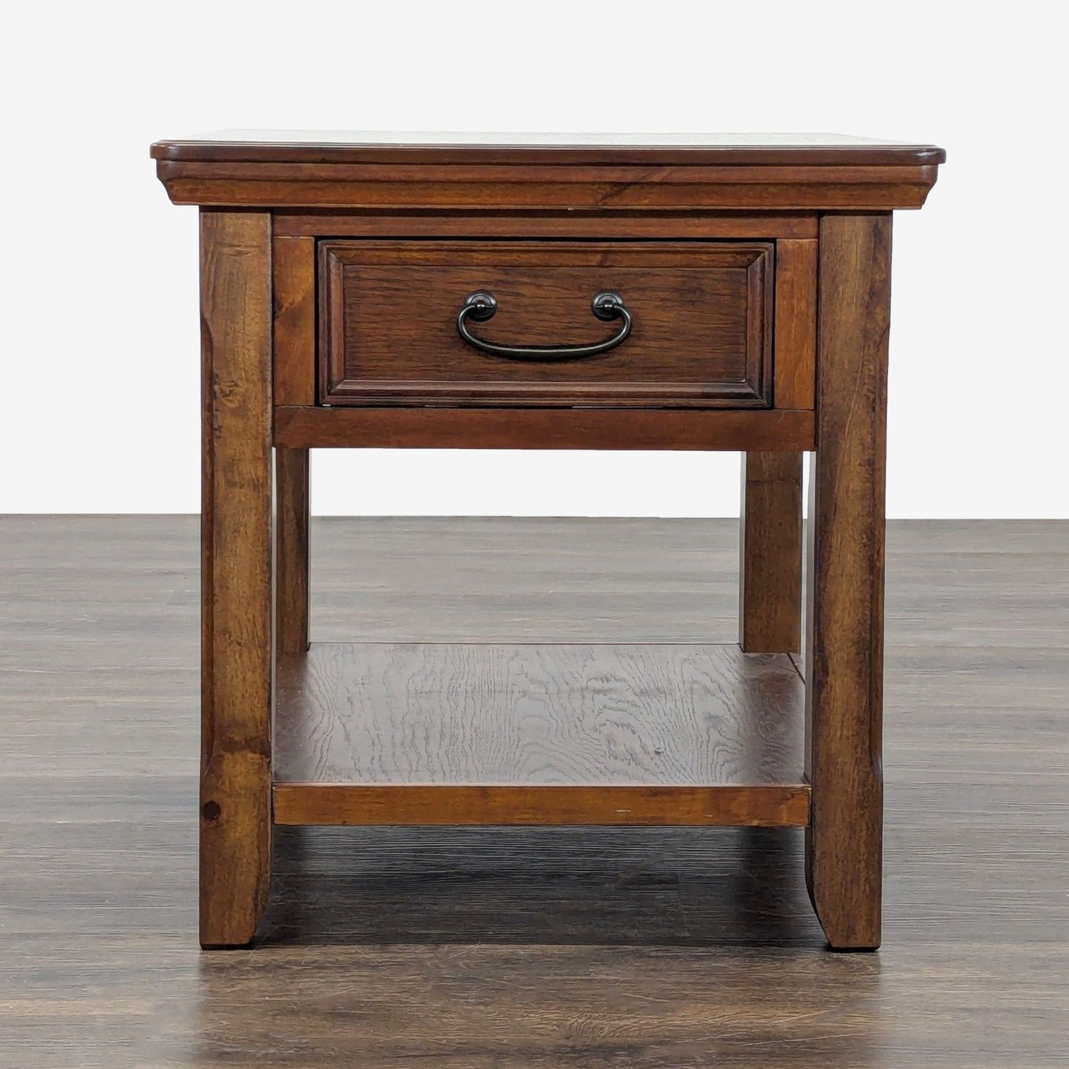 Ashley Furniture Woodboro End Table with Shelf - image-4