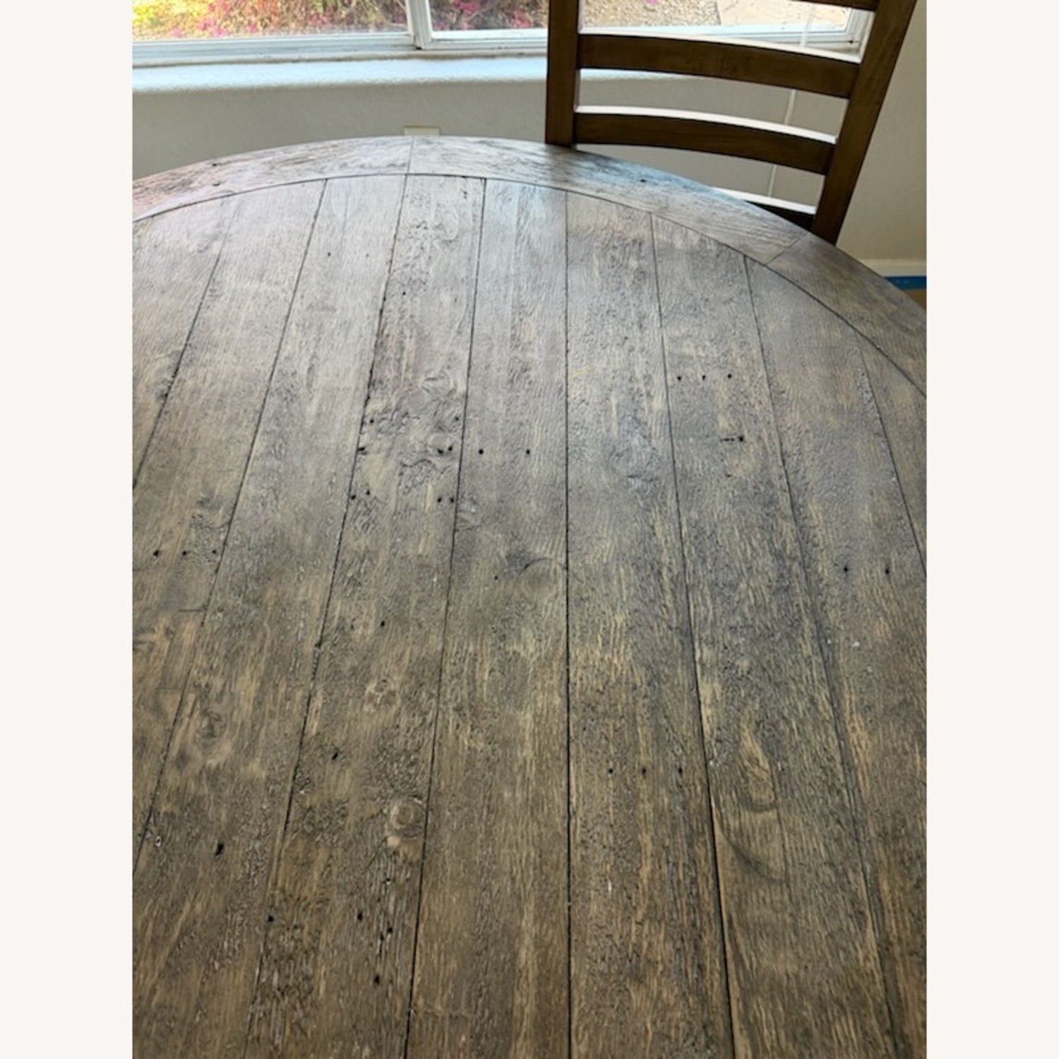 Wood Dining Table & 4 Chairs - image-4