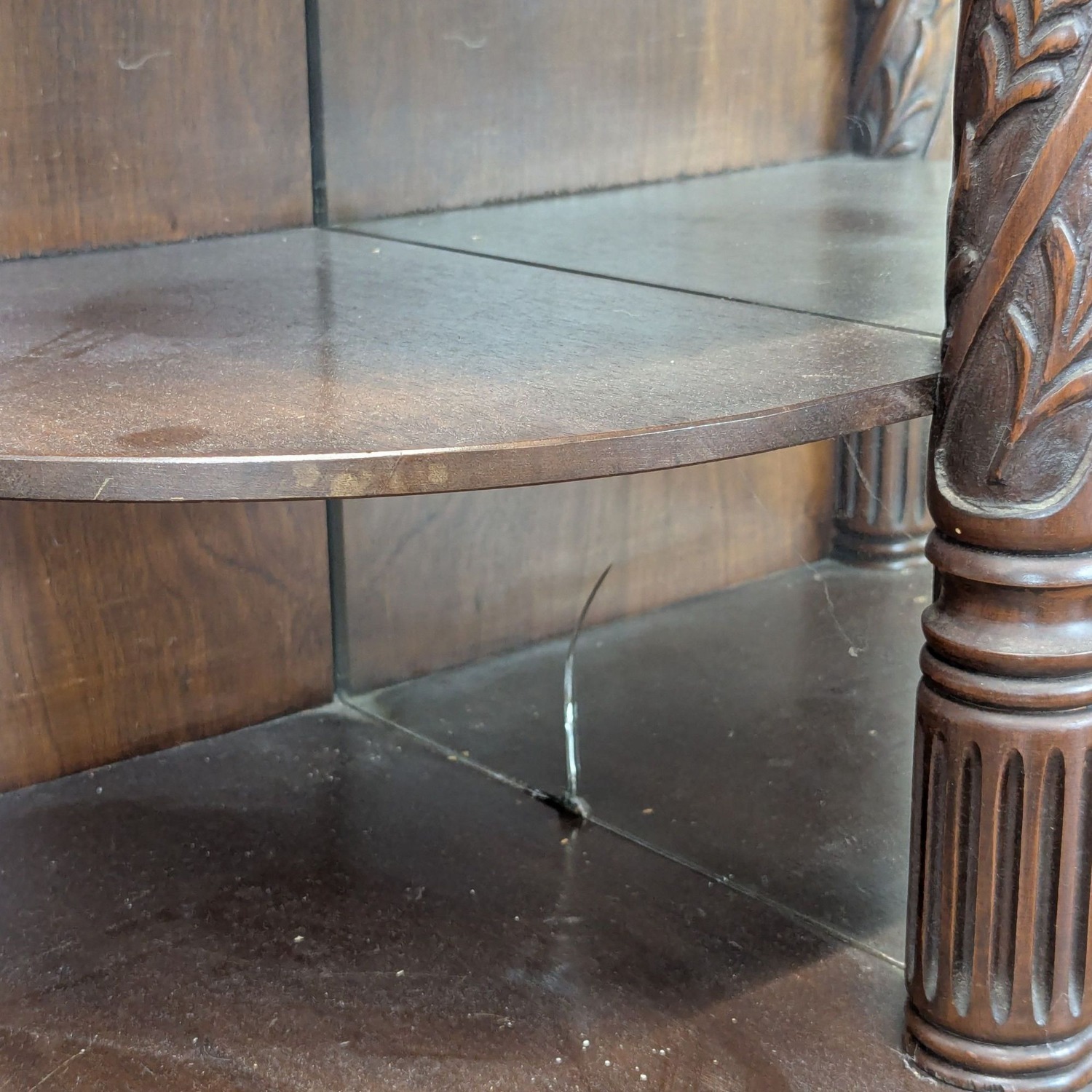 Antique Carved Buffet - image-13