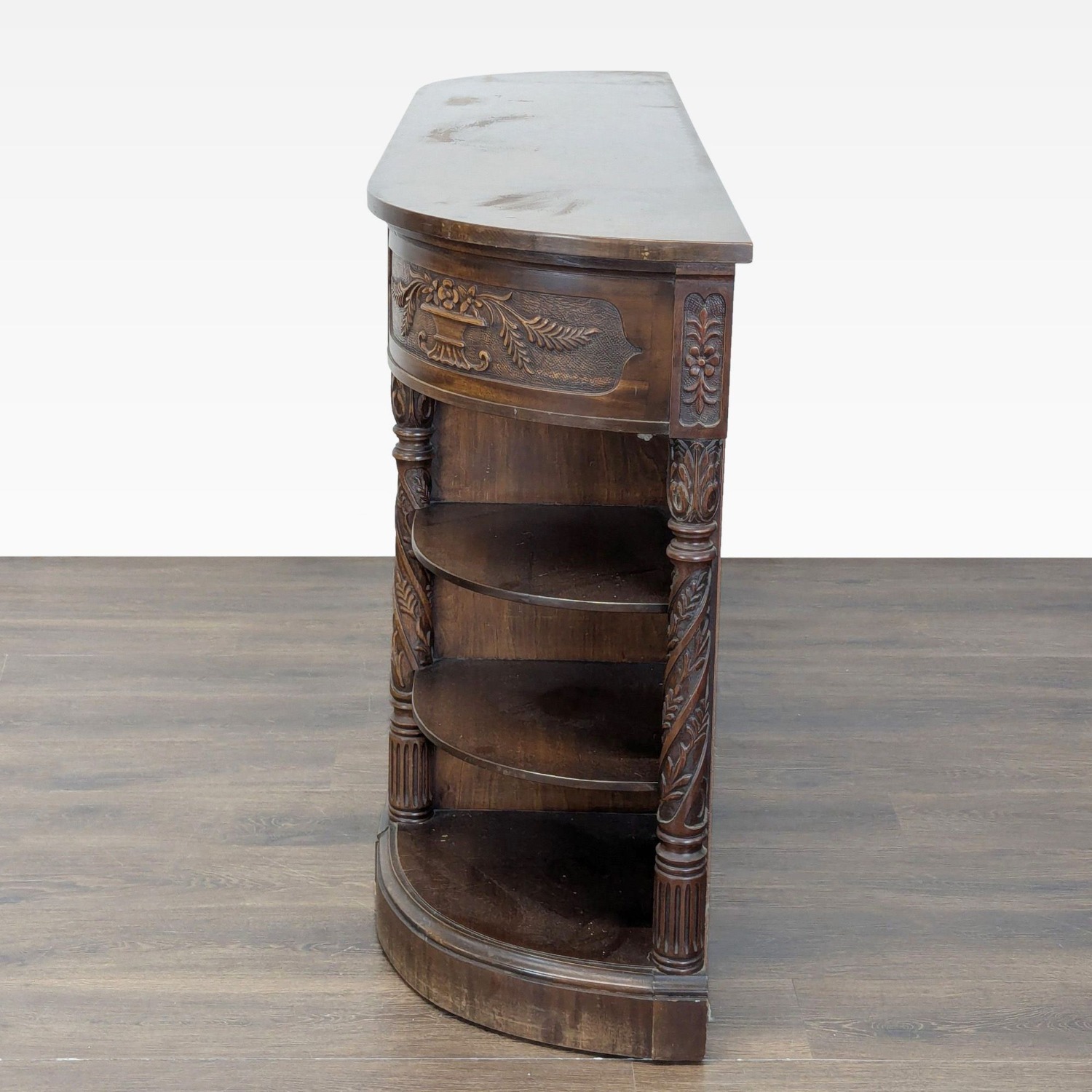 Antique Carved Buffet - image-12