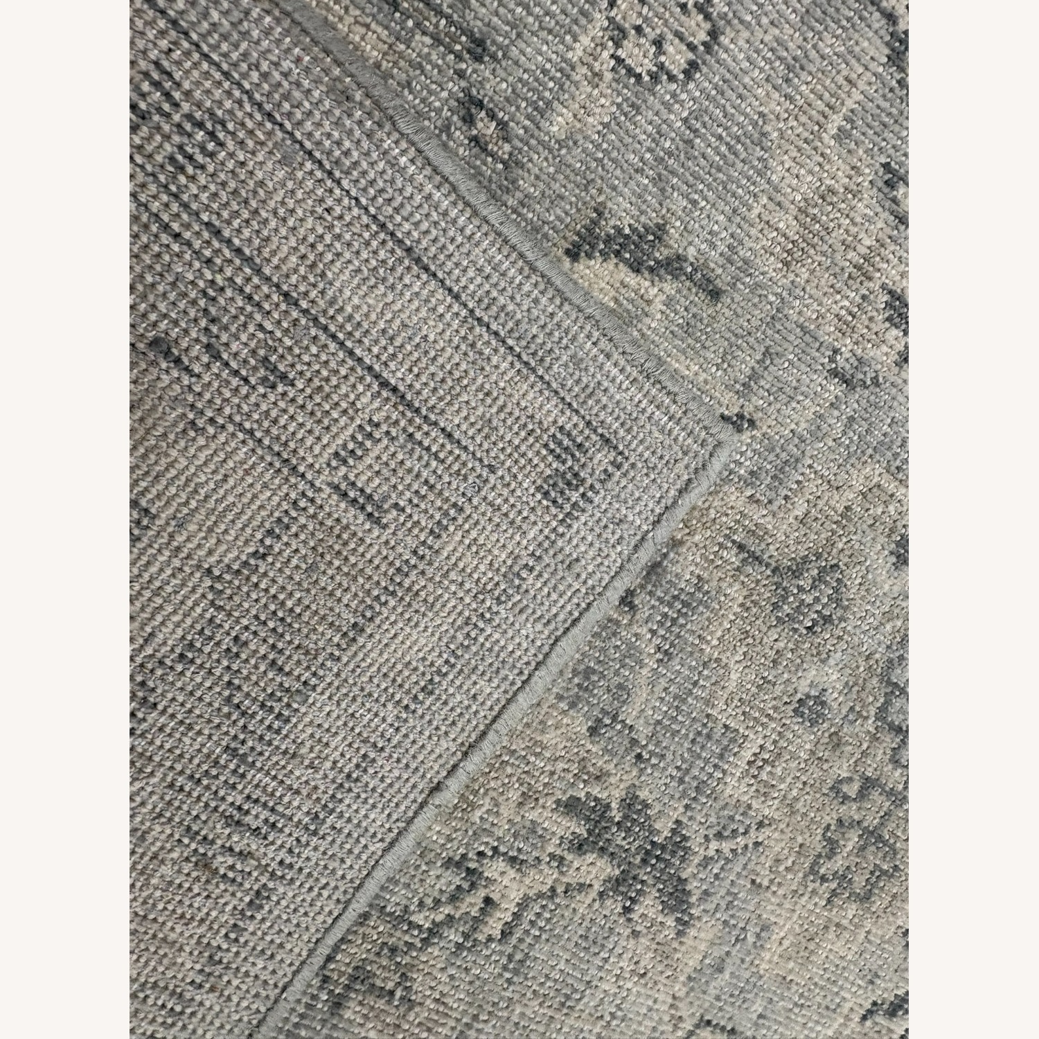Restoration Hardware Allegra Wool Rug 8x10 Silver / Sand - image-17