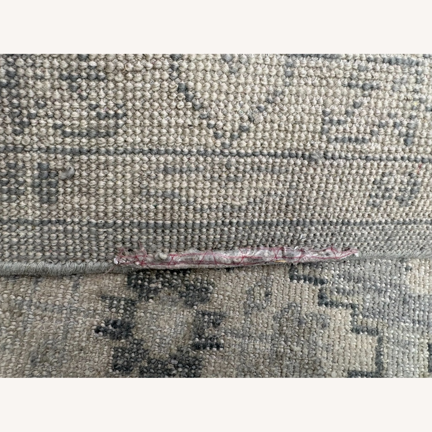 Restoration Hardware Allegra Wool Rug 8x10 Silver / Sand - image-12