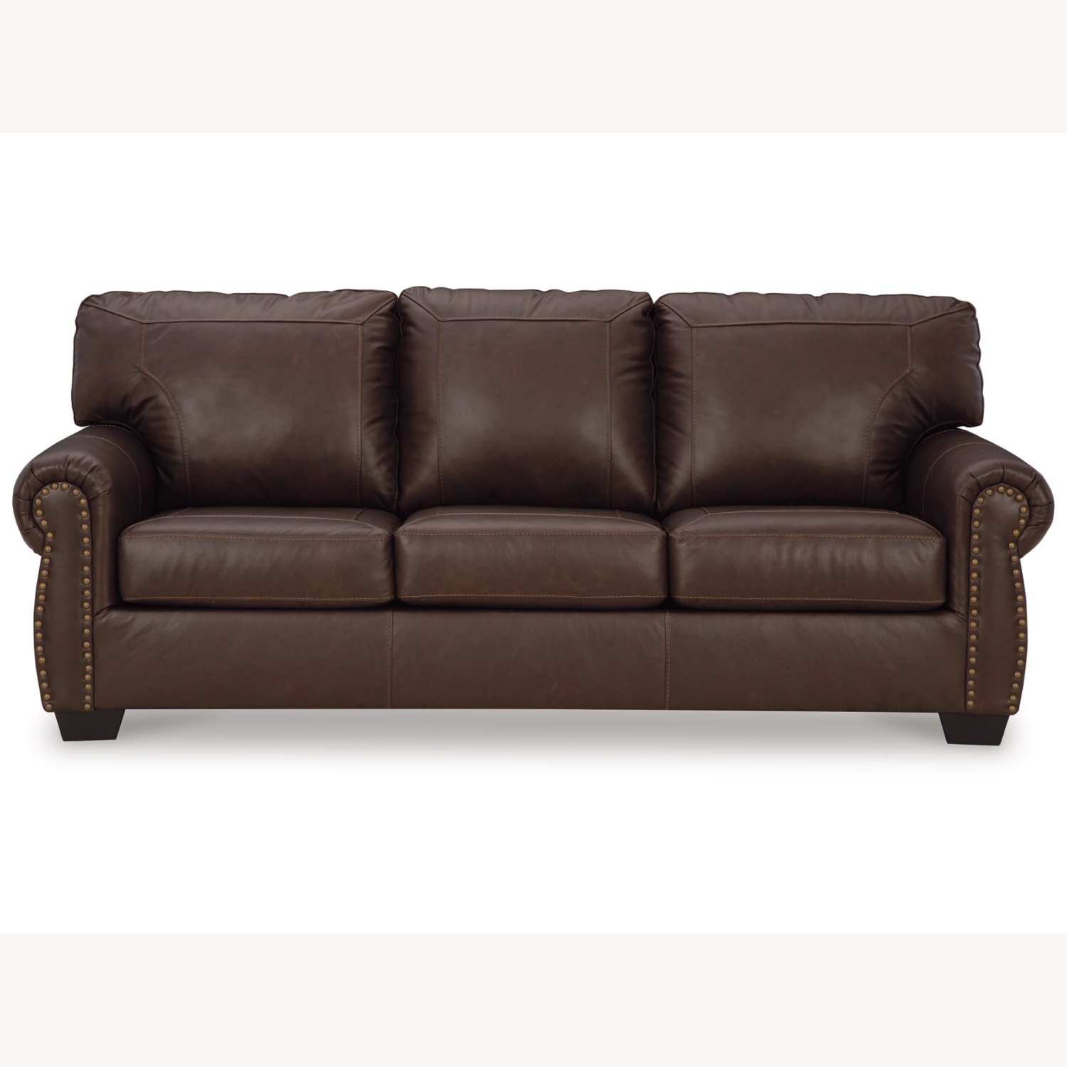 Ashley Furniture Dark Brown 3+ Seater Sofa - image-4