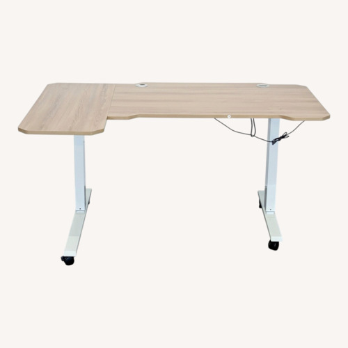 Used HEONAM Electric Height Adjustable L-Shaped Desk for sale on AptDeco