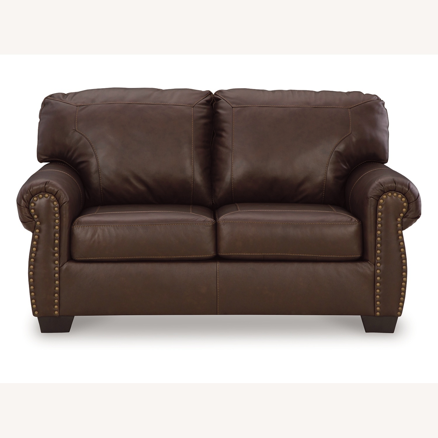Ashley Leather Sofa - image-4