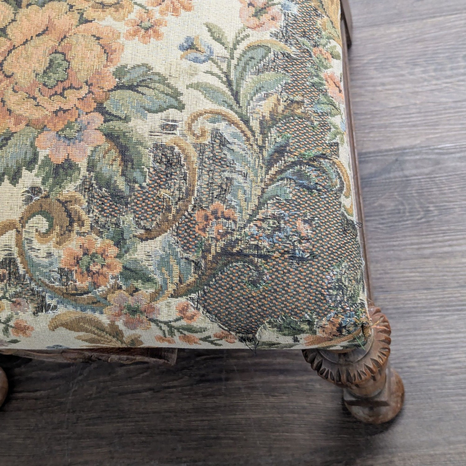 Antique Carved Wood Dining Set  - image-18