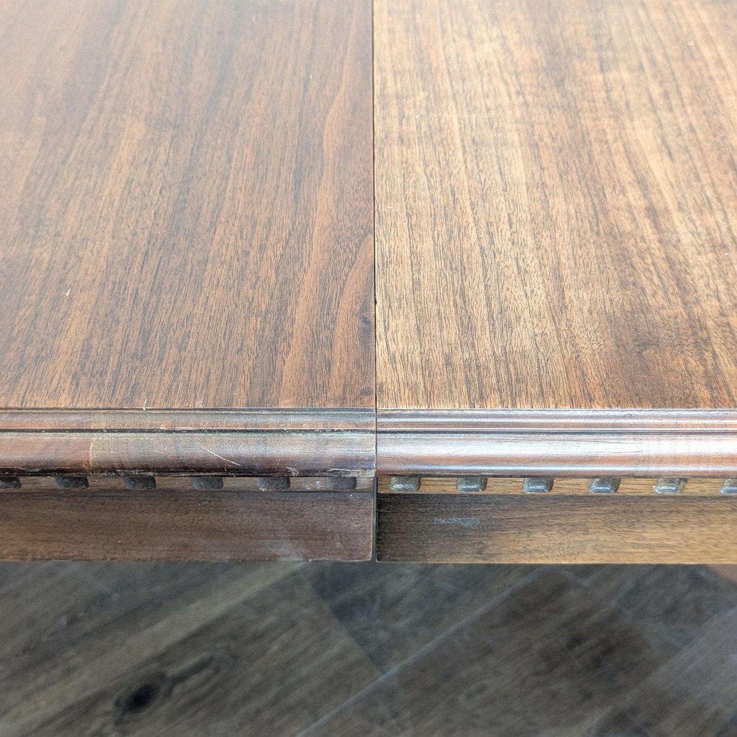 Antique Carved Wood Dining Set  - image-15