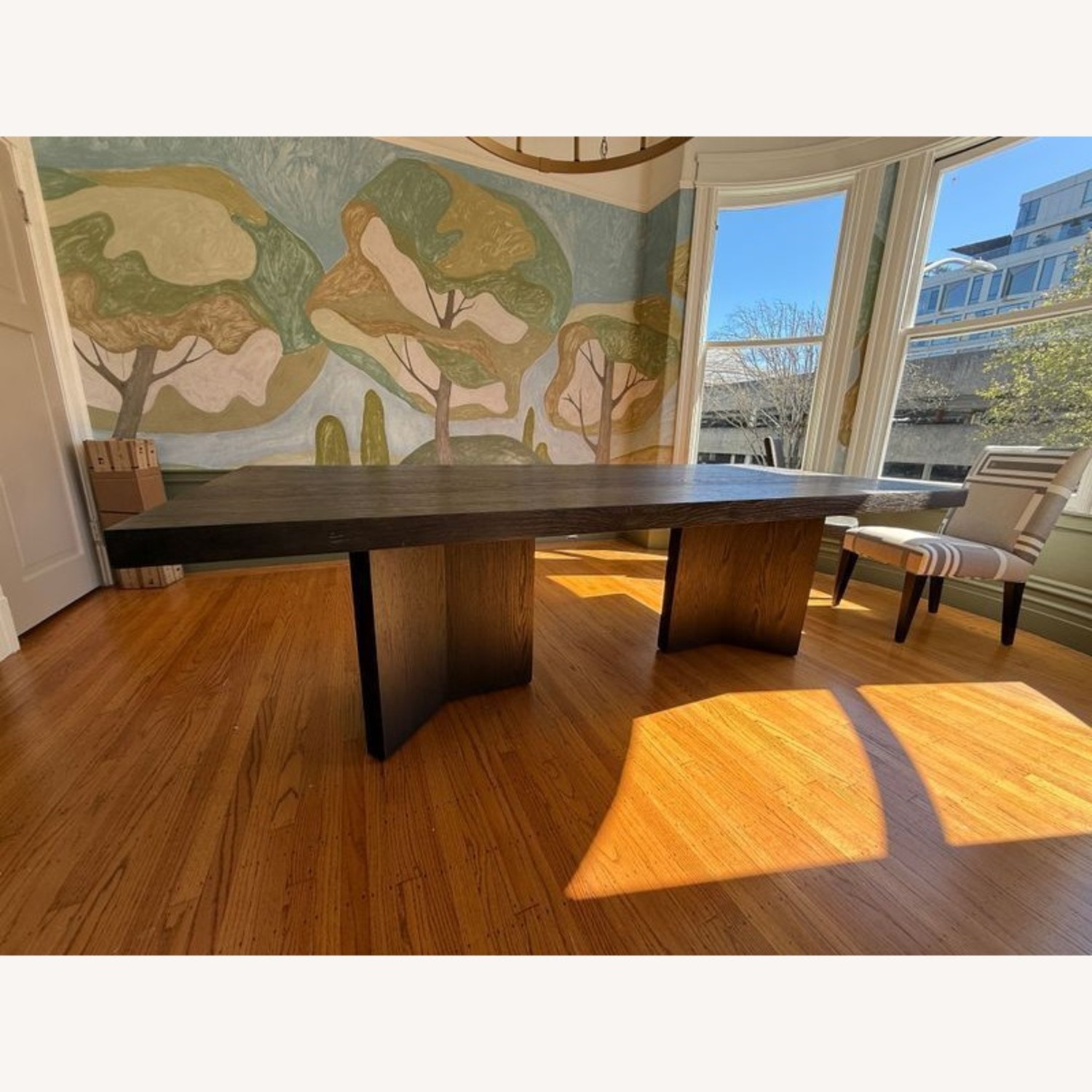 Restoration Hardware Rectangular Wood Dining Table - image-13