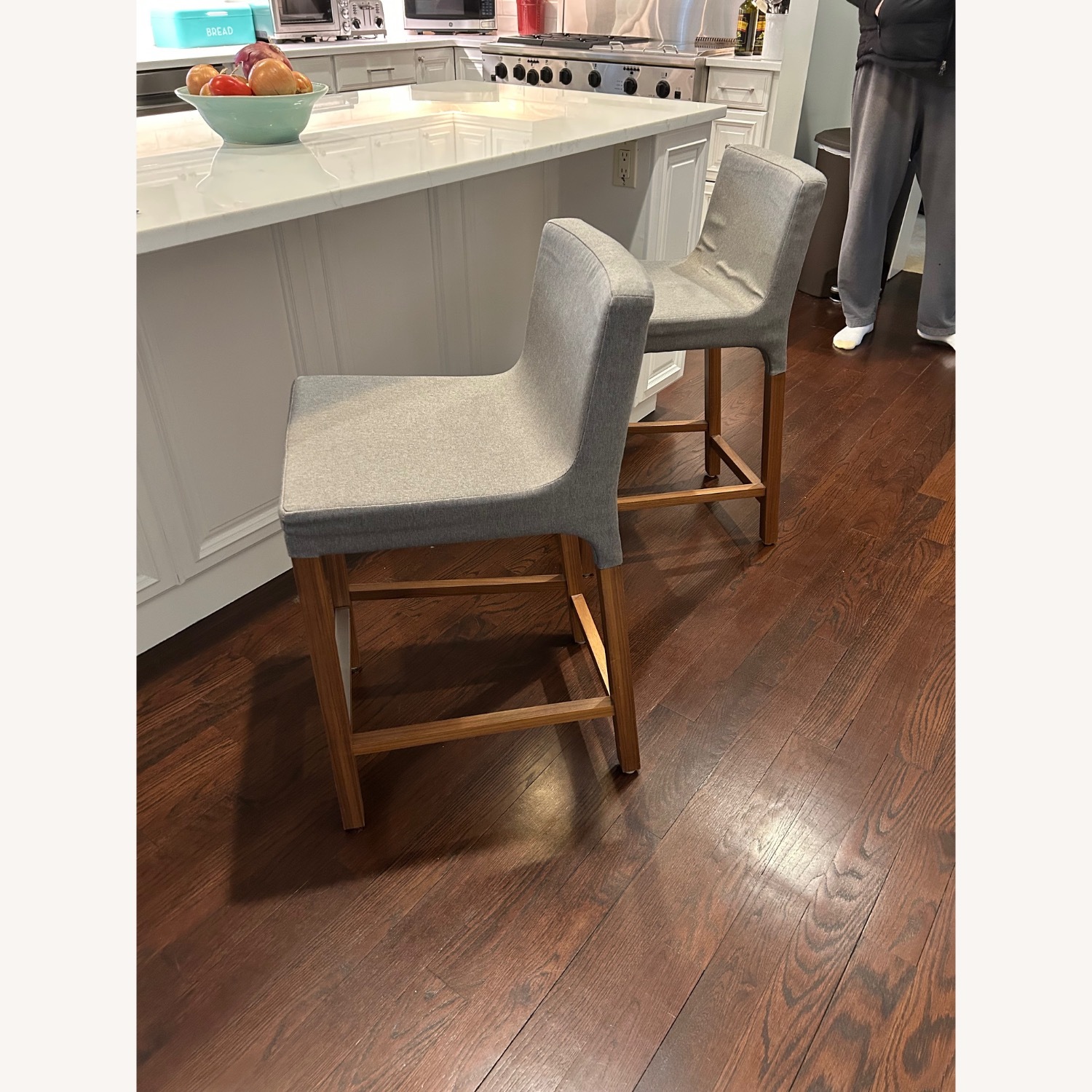 Pair of Blu Dot Knicker Counter Height Bar Stools - image-1