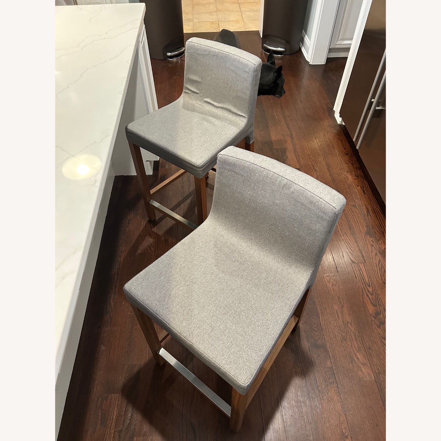 Pair of Blu Dot Knicker Counter Height Bar Stools - image-2