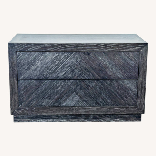Used Restoration Hardware Large Two Drawer Nightstand for sale on AptDeco