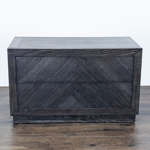 Used Restoration Hardware Large Two Drawer Nightstand for sale on AptDeco