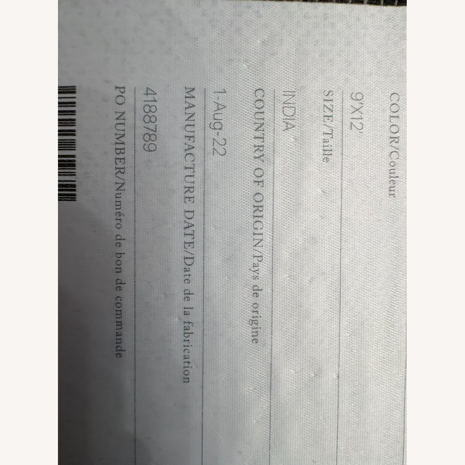 Restoration Hardware Winslow Wool Rug 9x12 - image-10