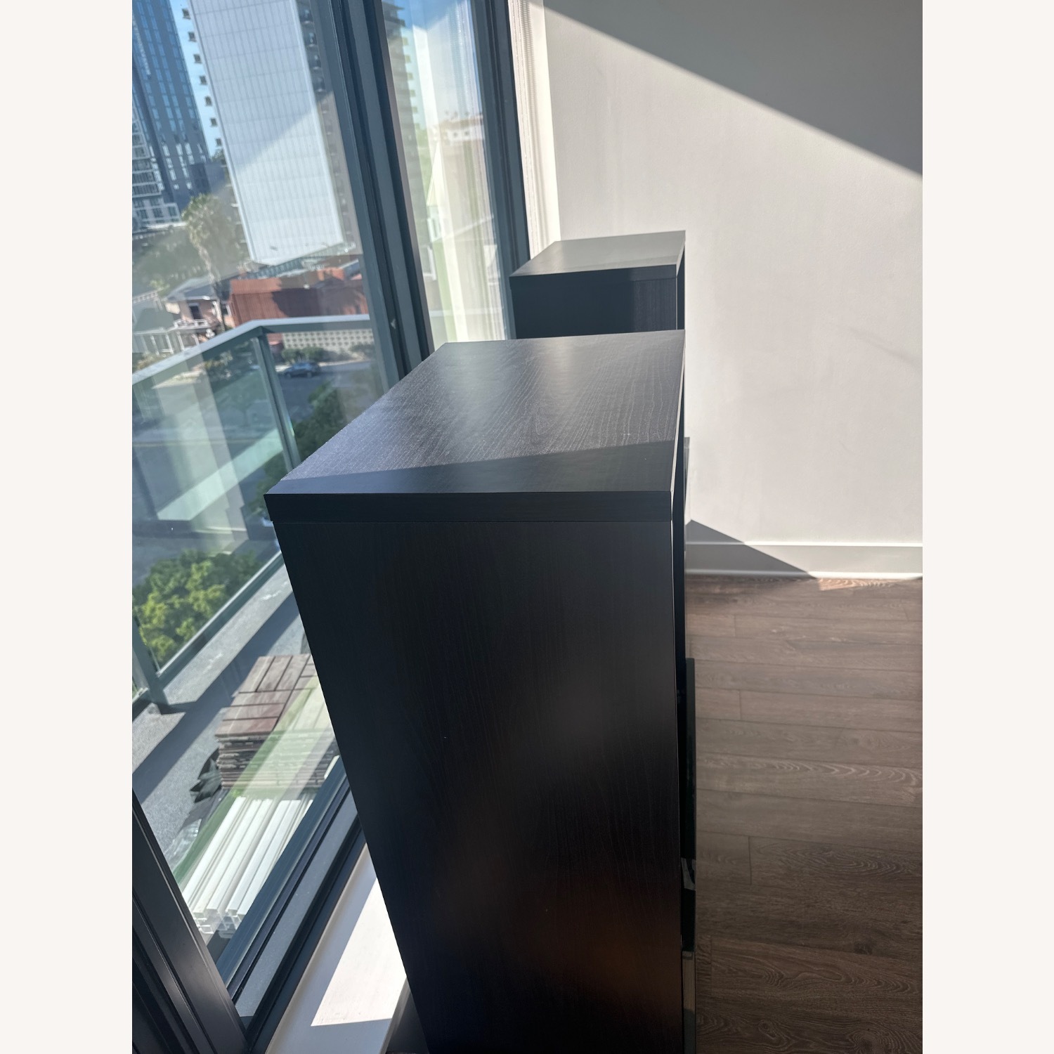 IKEA Custom Besta Black Wood Bookcase - image-3