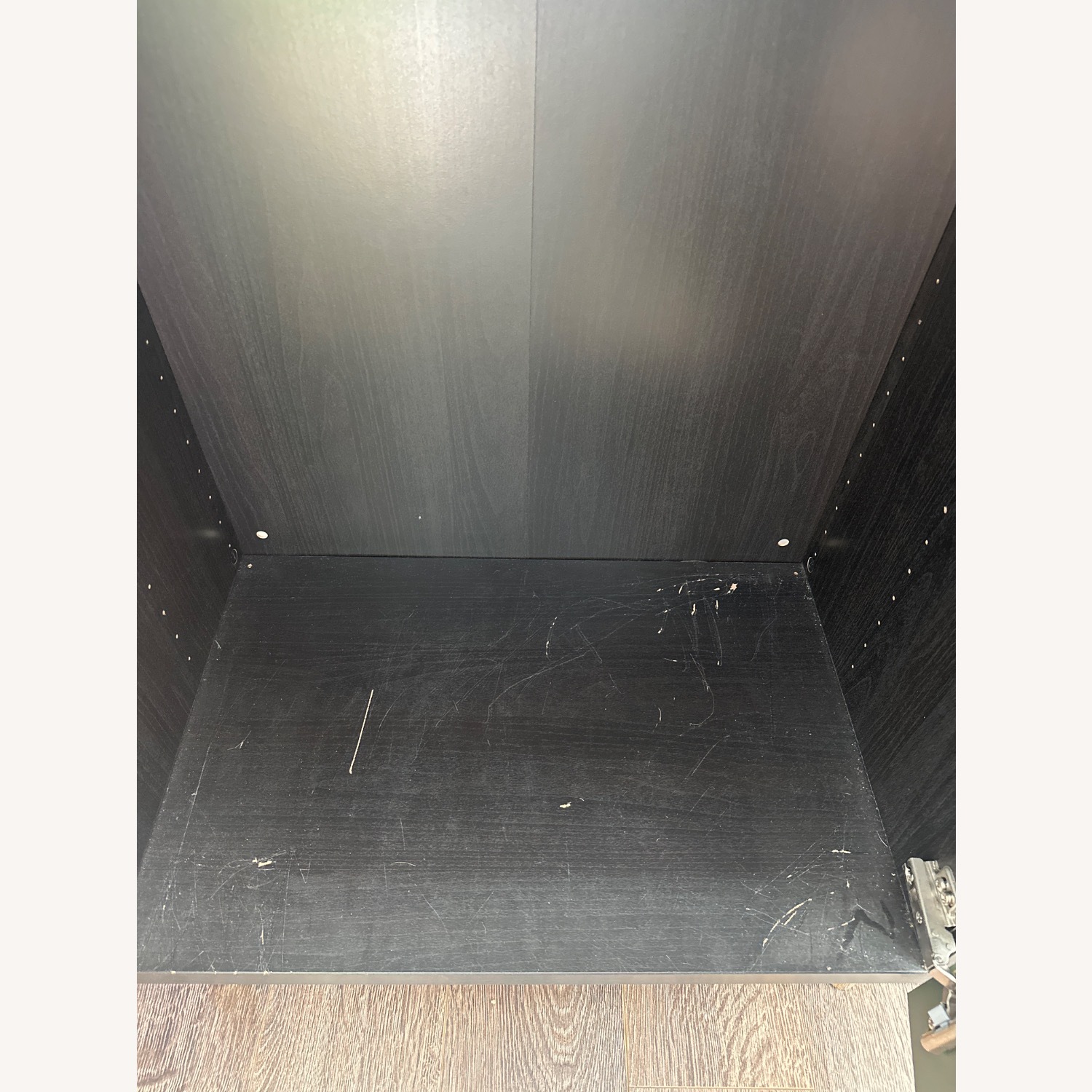 IKEA Custom Besta Black Wood Bookcase - image-4