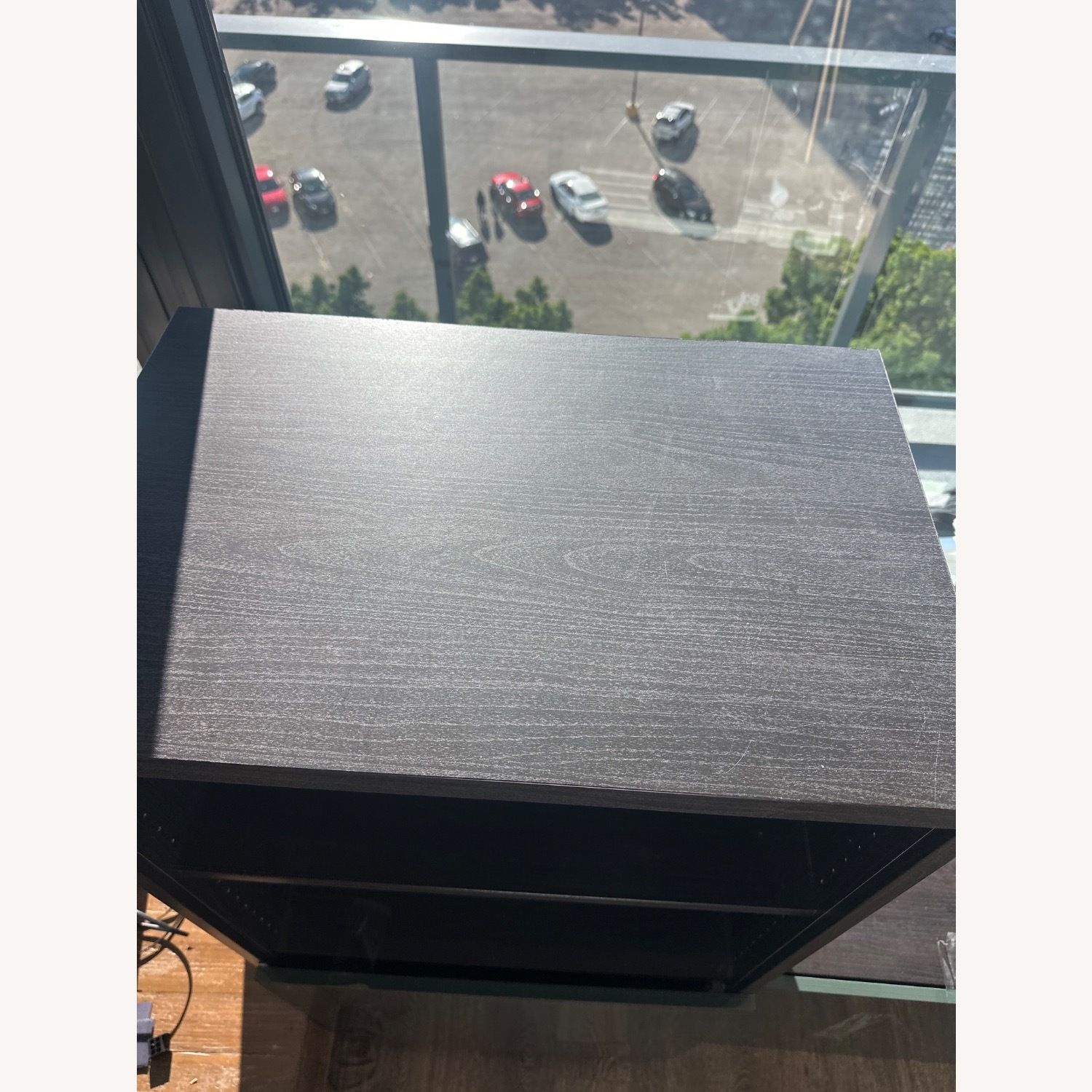 IKEA Custom Besta Black Wood Bookcase - image-7