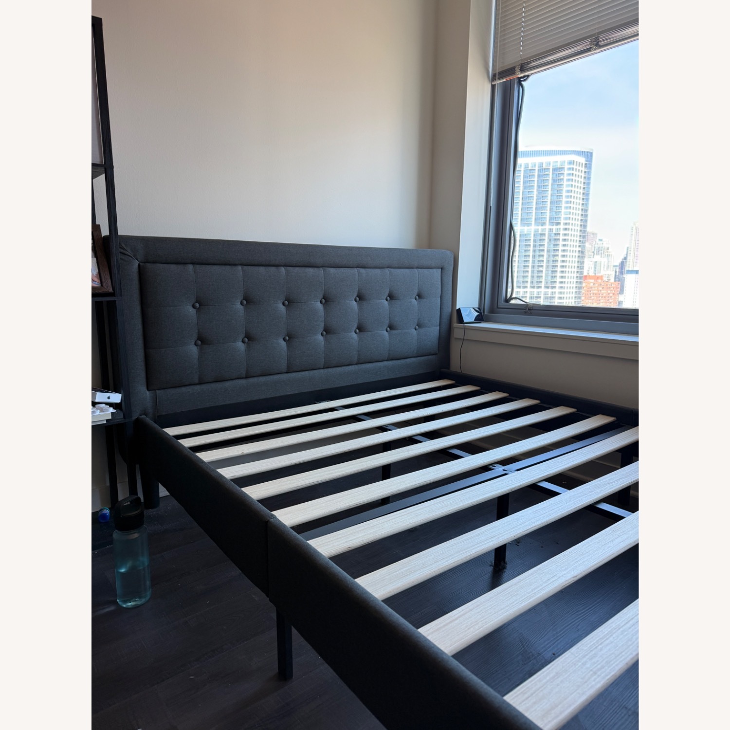 Nectar Upholstered Bed Frame With Headboard - image-3