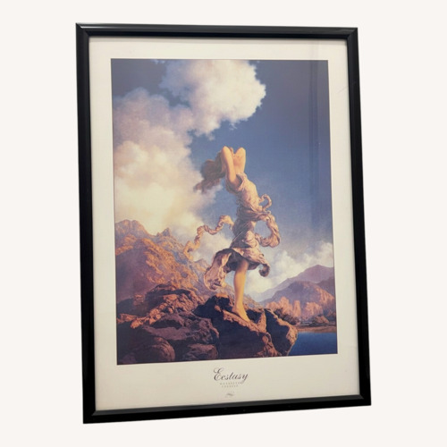 Used Framed Art Print Ecstasy by Maxfield Parrish for sale on AptDeco