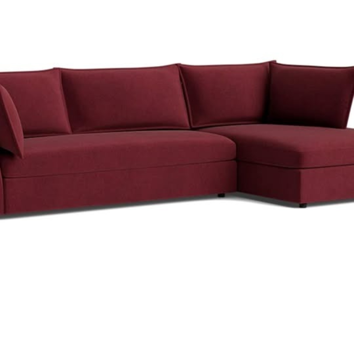 Joybird Wilder Red Fabric 2 Piece Sectional - image-3