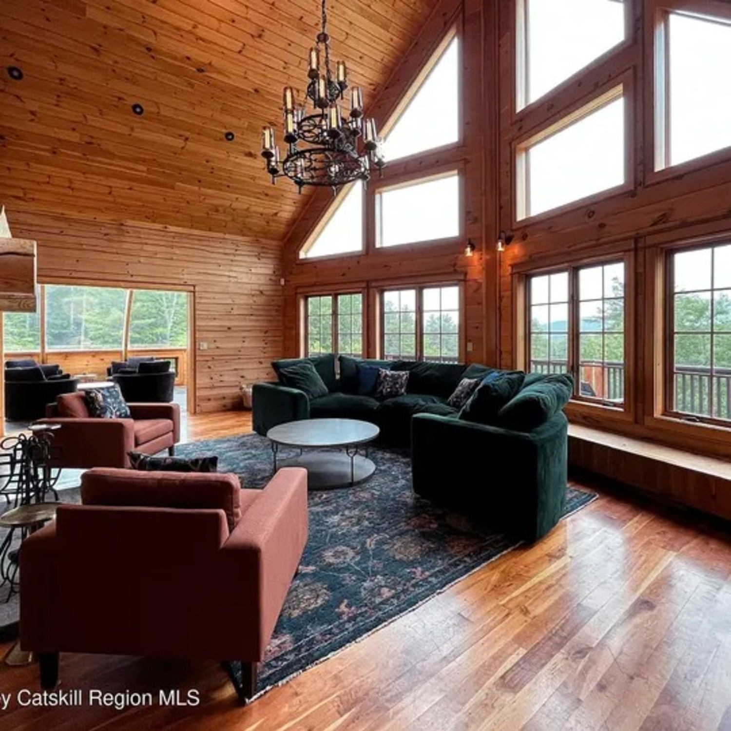 Joybird Green Fabric 2 Piece Sectional - image-3