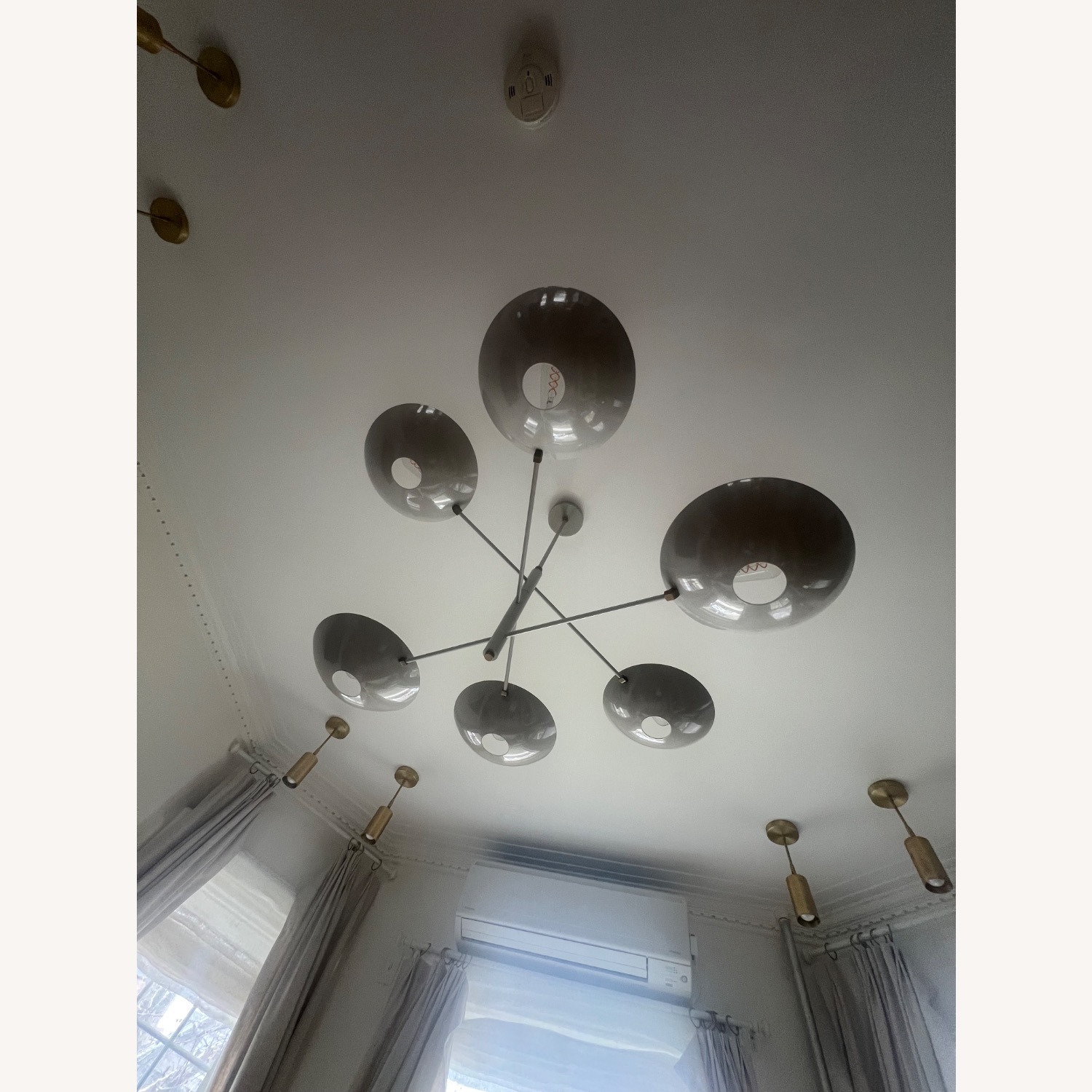 Counterbalance Dark Gray Metal Ceiling Lamp - image-3