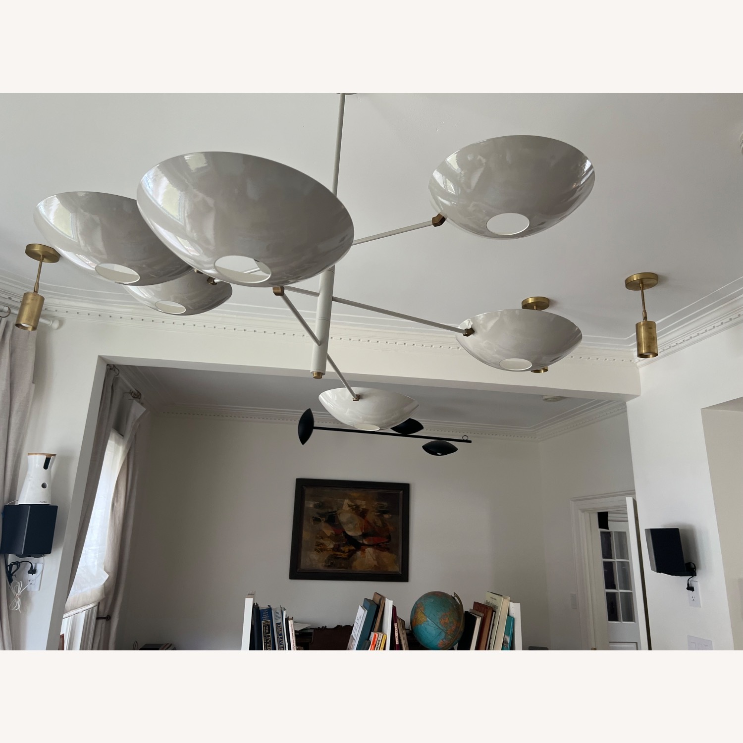 Counterbalance Dark Gray Metal Ceiling Lamp - image-4