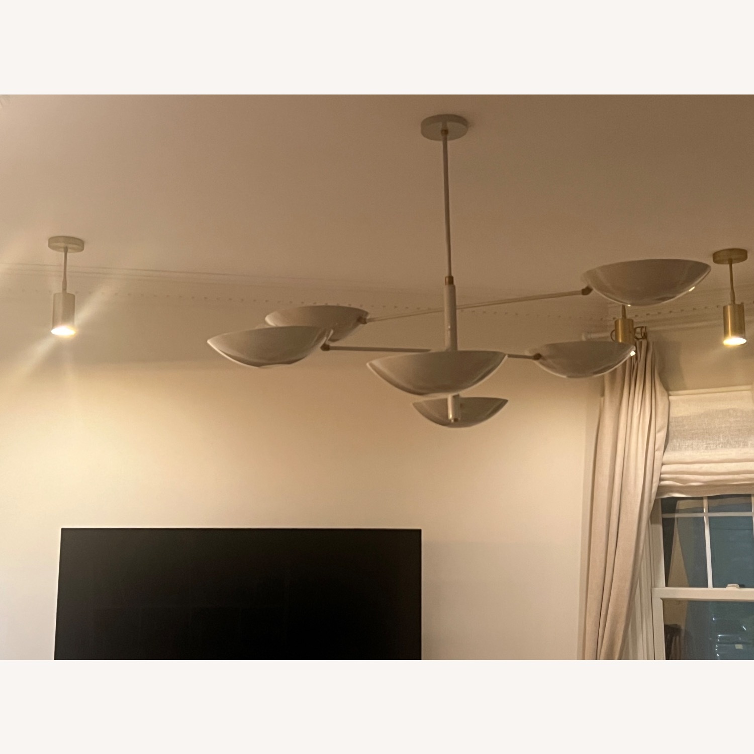 Counterbalance Dark Gray Metal Ceiling Lamp - image-2