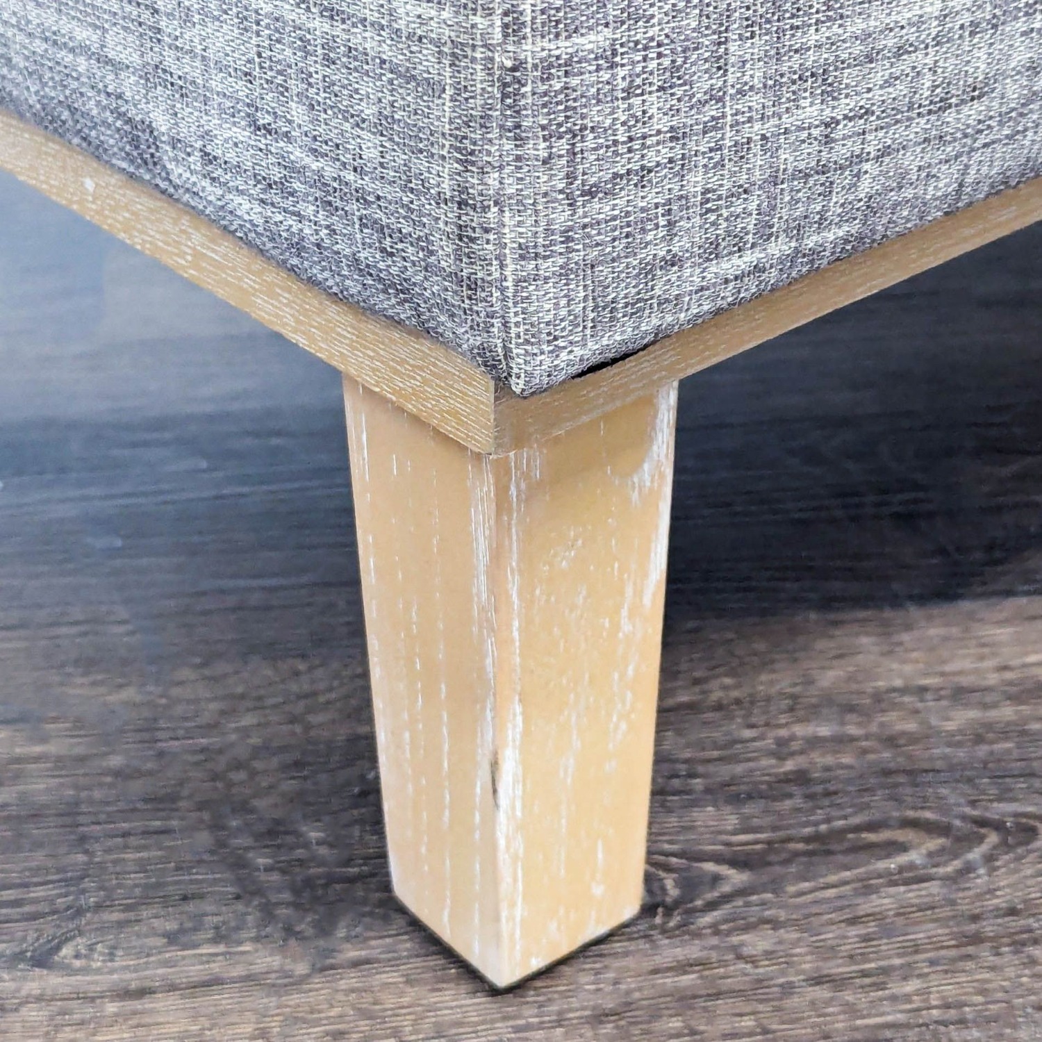 Mid-Century Style Storage Ottoman/Coffee Table	 - image-7