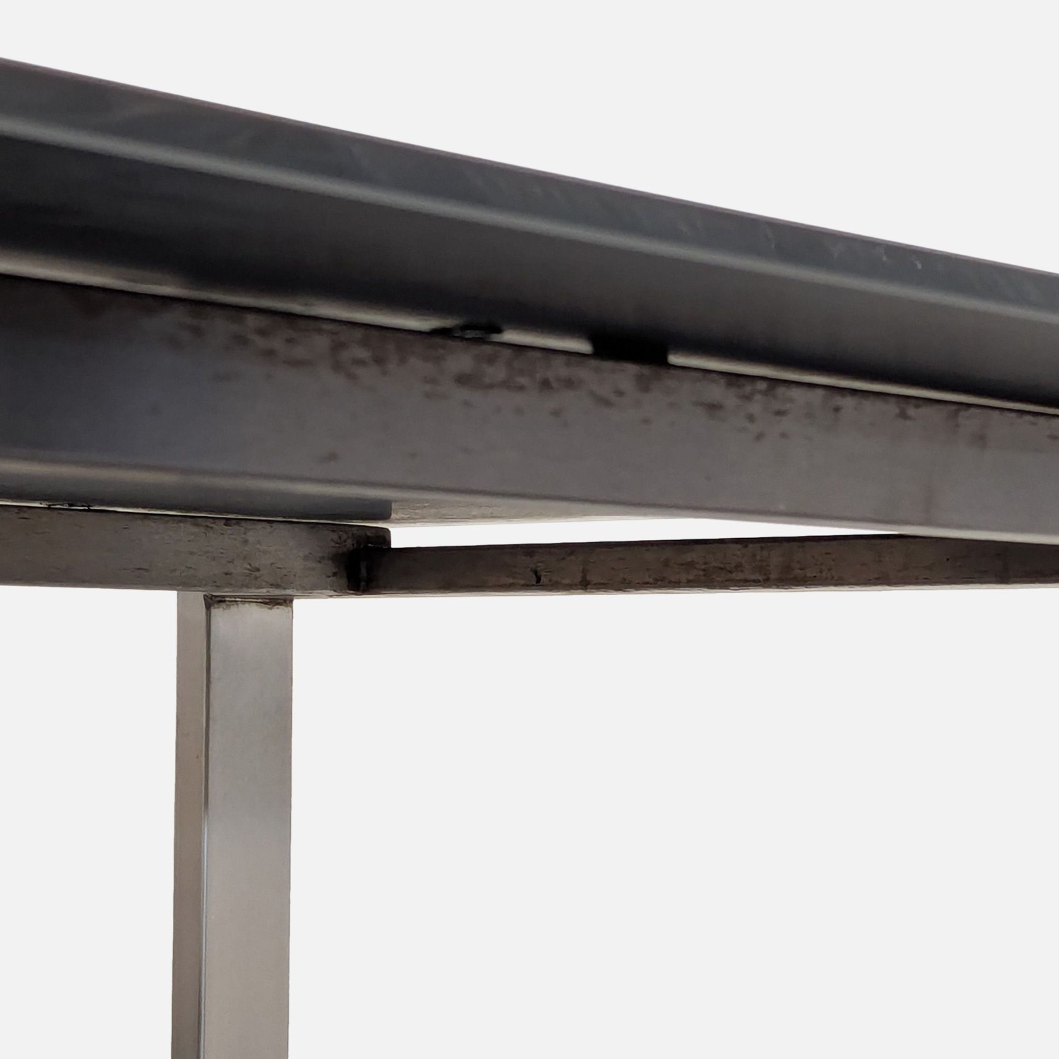 Room & Board Rand Modern Metal and Glass Table - image-9