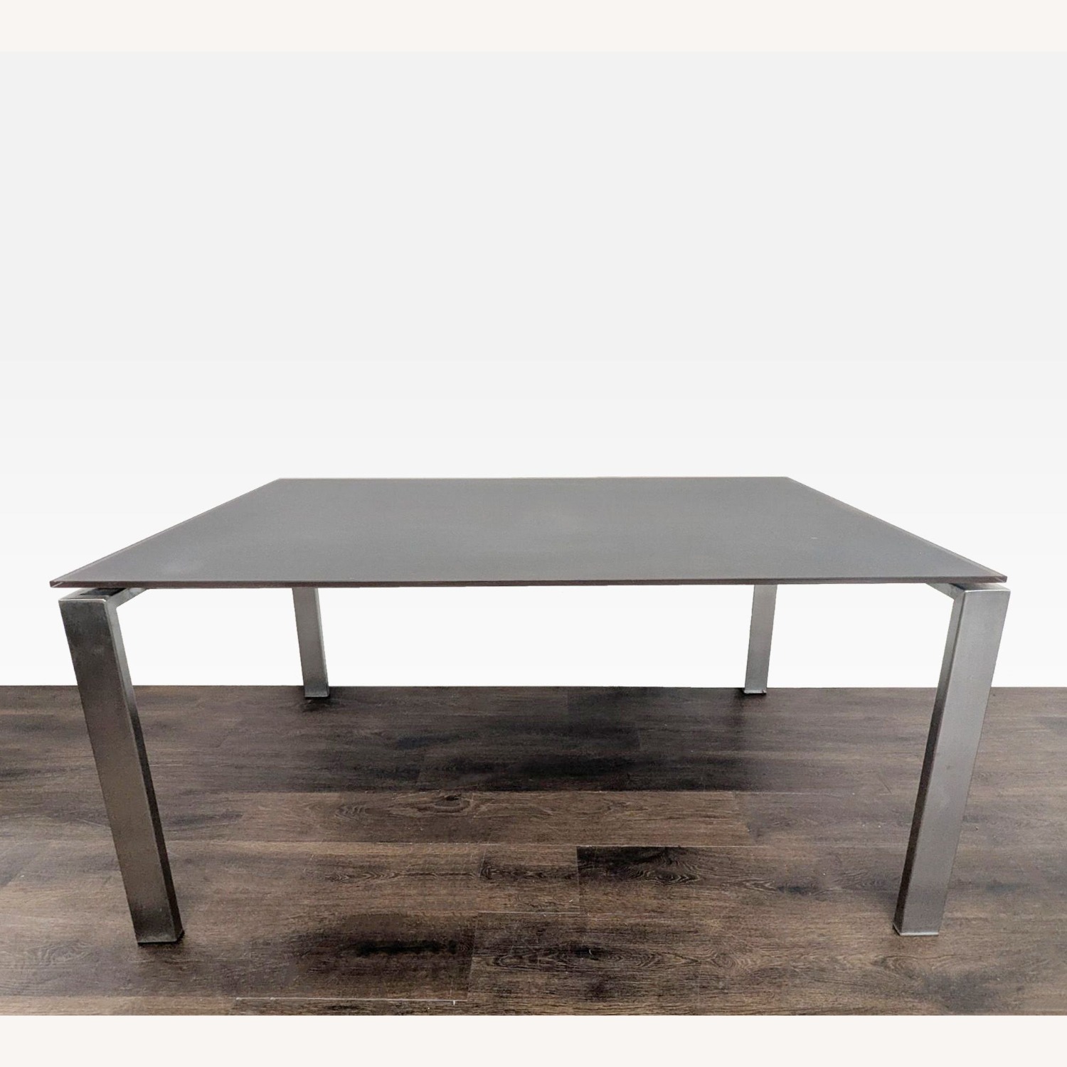Room & Board Rand Modern Metal and Glass Table - image-8