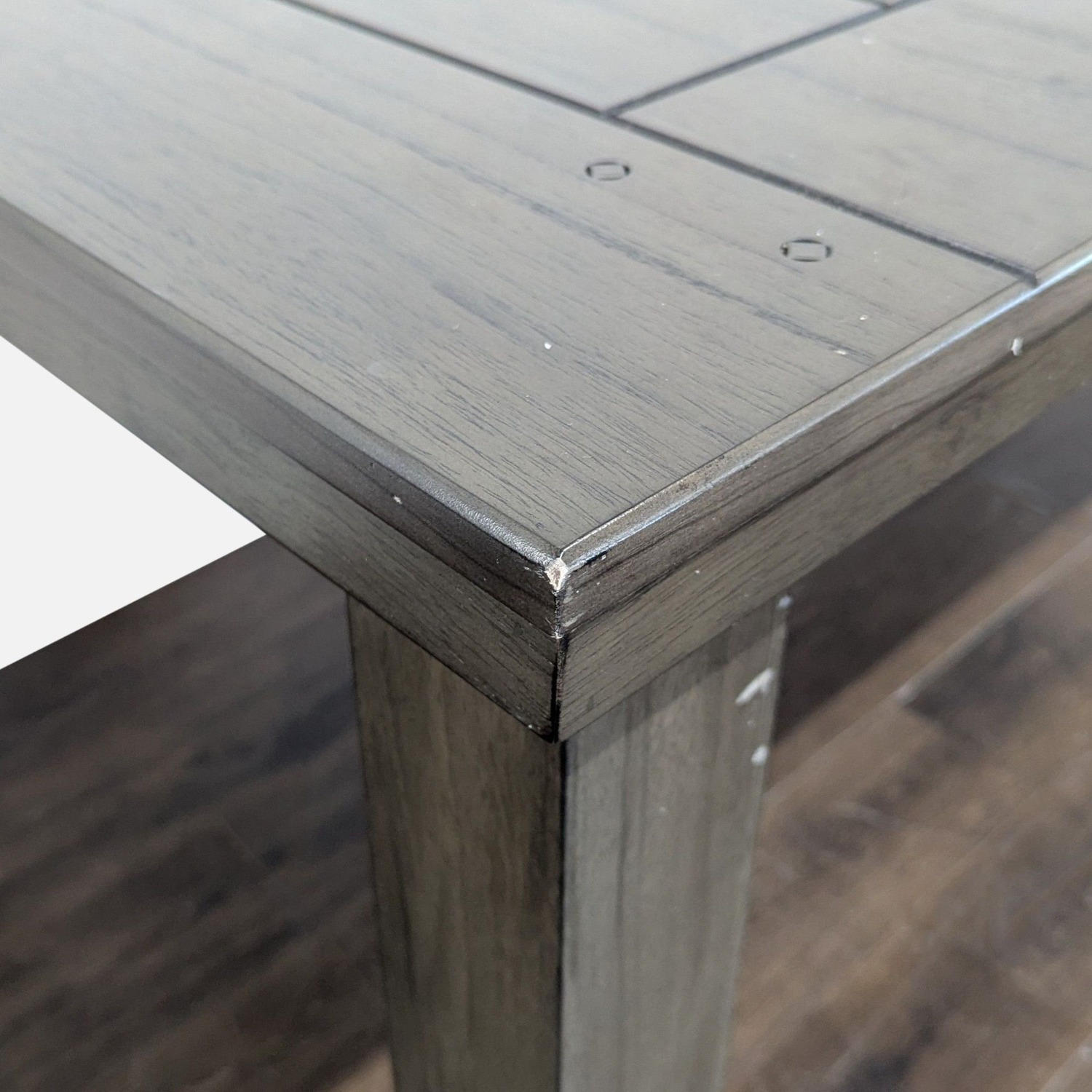 Crown Mark Bardstown Wheat Charcoal Counter Height Table - image-4