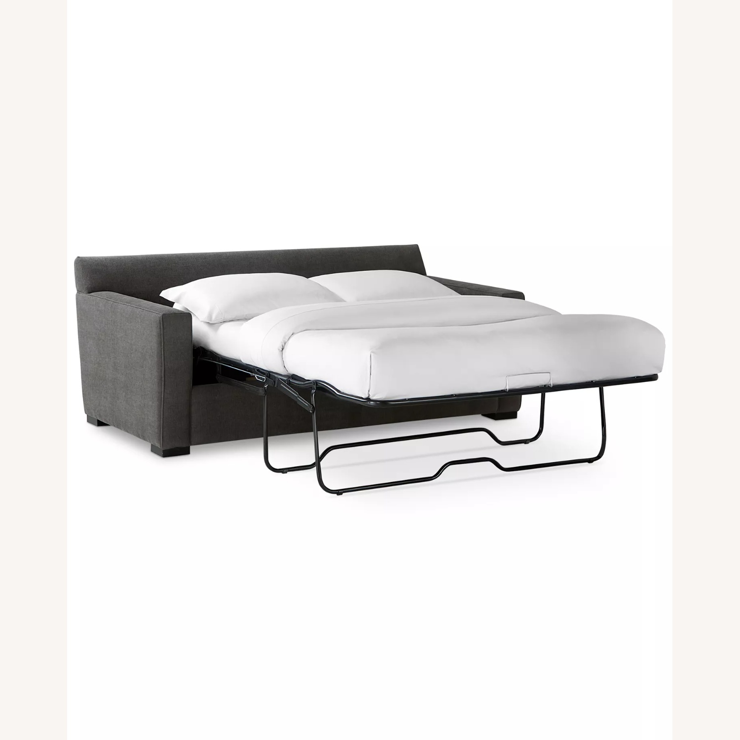 Macy's Radley Dark Gray Sleeper Sofa - image-7