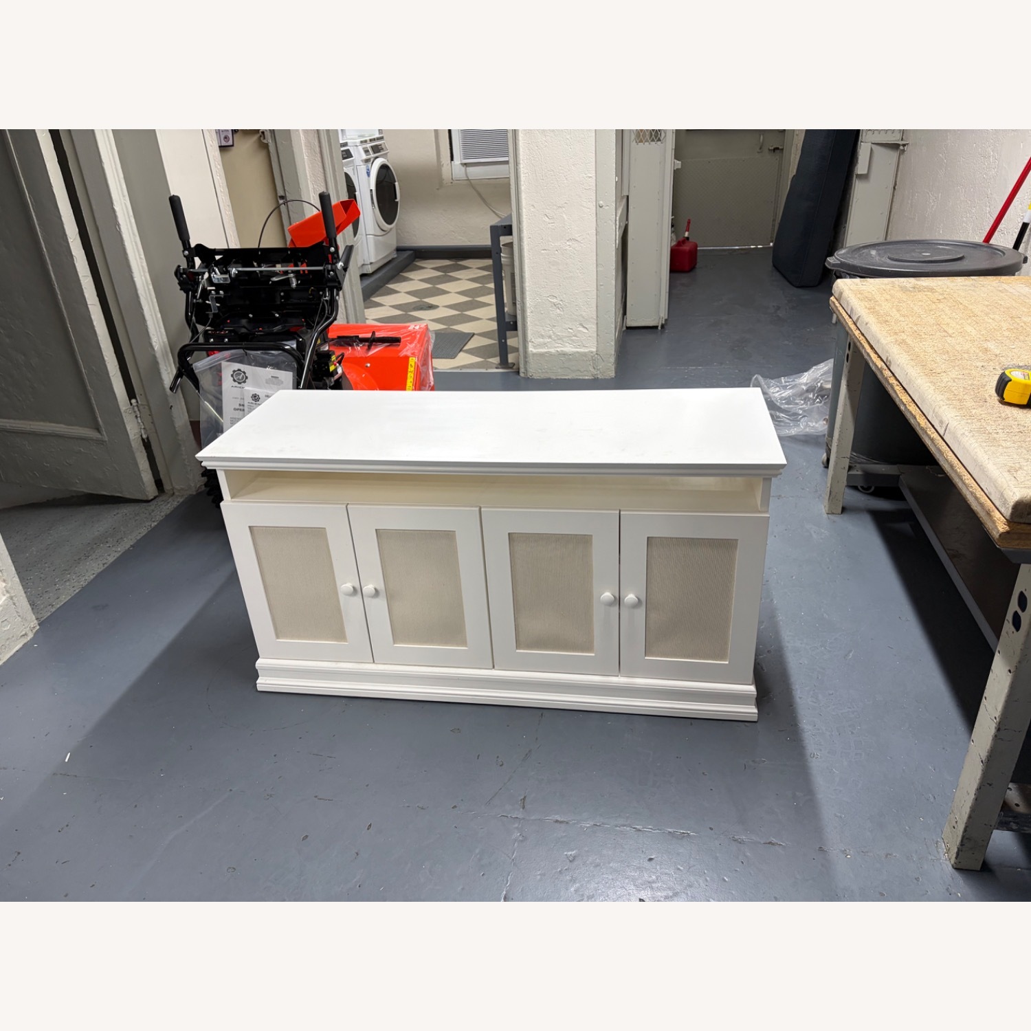 Taylor Made Custom Furniture White Media Storage - image-2