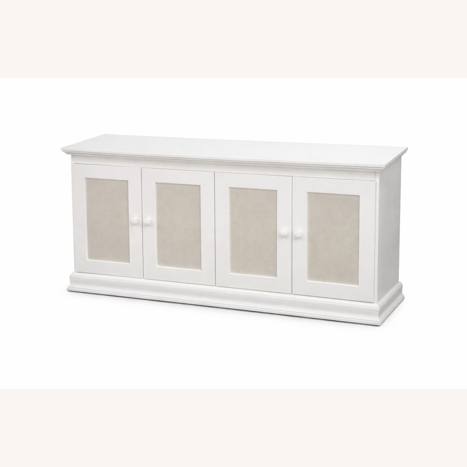 Taylor Made Custom Furniture White Media Storage - image-3