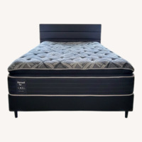 Broyhill Furniture Dark Brown Queen Bed
