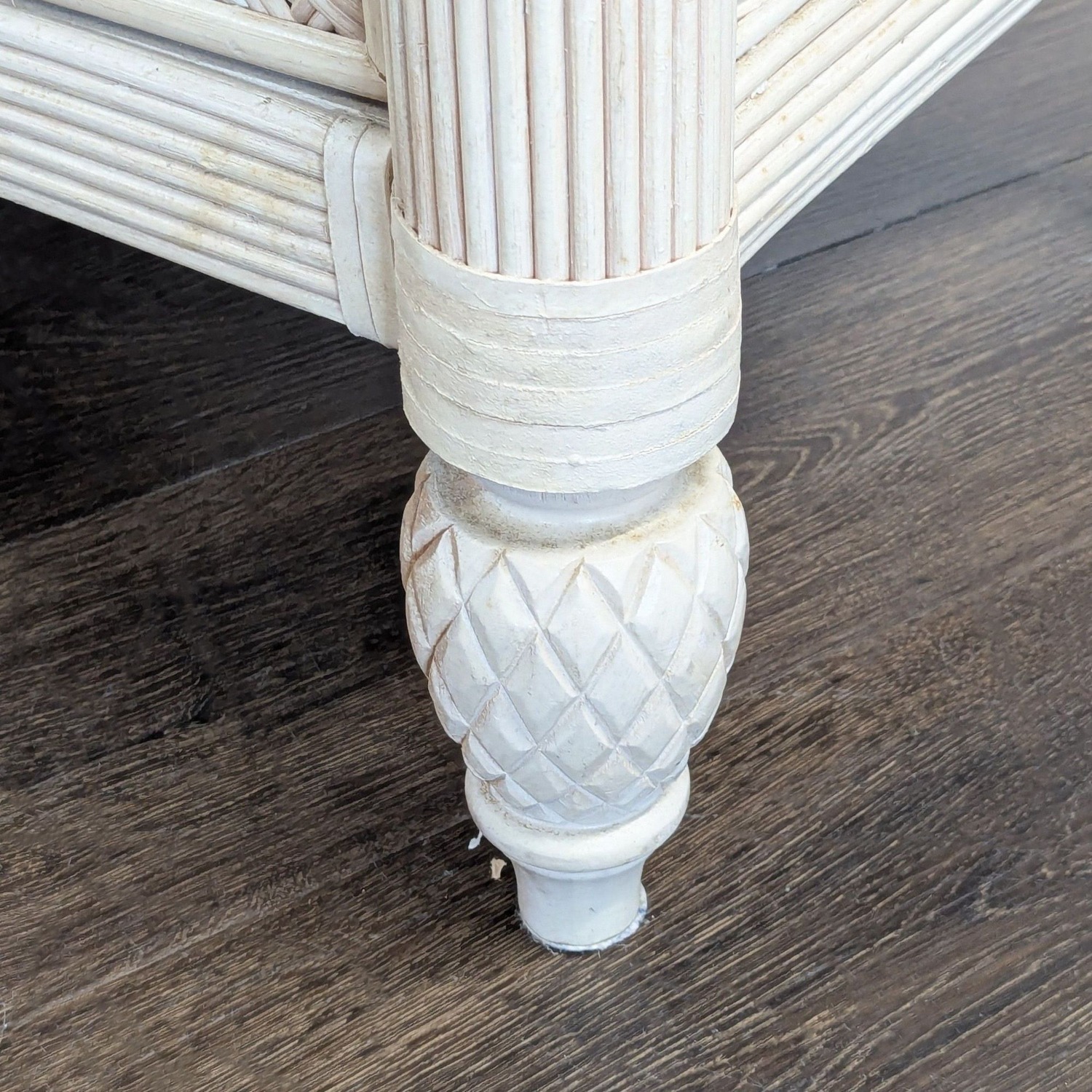 Vintage Lexington Furniture Three Drawer Batchlor Nightstand - image-9