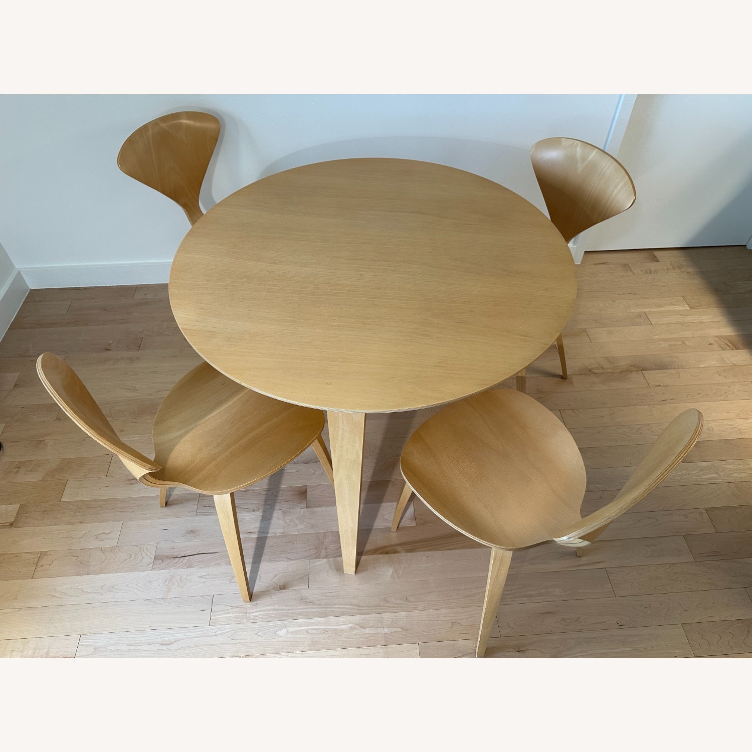 Authentic Cherner 40" Round Dining Set from DWR - image-4