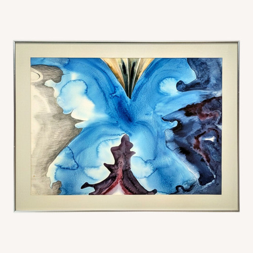 Used Mary Gizdich Original 1983 Abstract Watercolor for sale on AptDeco